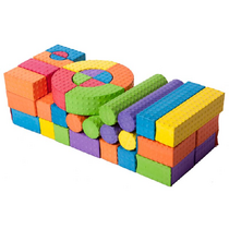 Конструктор мягкий 52 блока - «globural.ru» - Междуреченск