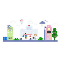 Декоративно - развивающая панель «Поликлиника» - «globural.ru» - Междуреченск