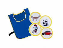 Игровой комплект "Жилет-накидка" с набором тематических картинок - «globural.ru» - Междуреченск