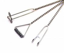 Комплект массажных логопедических зондов "Универсальный" на витых ручках с колечком (3 штуки) - «globural.ru» - Междуреченск