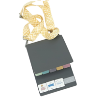 Коммуникативная книга с карточками PECS/ПЭКС (Маленькая, цвет серый) - «globural.ru» - Междуреченск