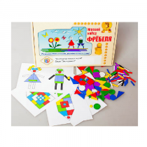 Игровой набор Фребеля "Конструктор плоскостной-4" (Серия "Эксперимент") - «globural.ru» - Междуреченск