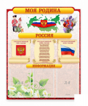 Стенд "Наша родина Россия" - «globural.ru» - Междуреченск
