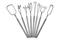 Комплект массажно-постановочных зондов МиГ на толстых ручках с накаткой Микляевой Ю. В (8 штук) - «globural.ru» - Междуреченск