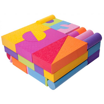 Конструктор мягкий 48 блоков ( вариант 3) - «globural.ru» - Междуреченск