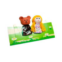 Набор пальчиковых кукол к сказке "Маша и медведь" - «globural.ru» - Междуреченск