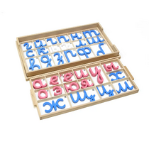 Большой подвижный деревянный алфавит - прописные прямые буквы - «globural.ru» - Междуреченск