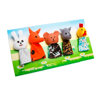 Набор пальчиковых кукол к сказке "Заюшкина избушка" - «globural.ru» - Междуреченск