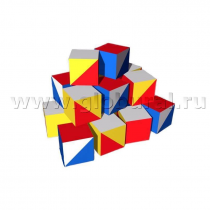 Кубики «Сложи узор» средние - «globural.ru» - Междуреченск
