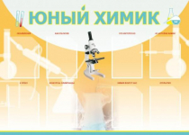 Стенд "Юный химик" (вариант 1) - «globural.ru» - Междуреченск