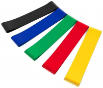 Ленточный эспандер фитнес - резинки набор из 5 штук - «globural.ru» - Междуреченск