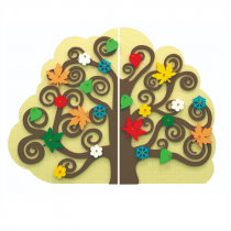 Сенсомоторное декоративно-развивающее панно "Времена года" - «globural.ru» - Междуреченск