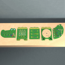 Бизиборд "Крокодил Гена" - «globural.ru» - Междуреченск