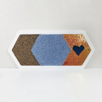 Декоративная тактильная панель 3в1 - «Пробка, Ворс, Пайетка» - «globural.ru» - Междуреченск