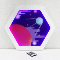 Декоративная тактильная панель с подсветкой - «Спутник» - «globural.ru» - Междуреченск