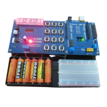 Набор для быстрого прототипирования электронных устройств на основе микроконтроллерной платформы "Макрошилд MS1-16 KV" - «globural.ru» - Междуреченск