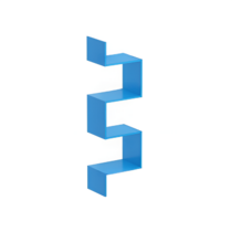 Стеллаж-полка (синий) - «globural.ru» - Междуреченск