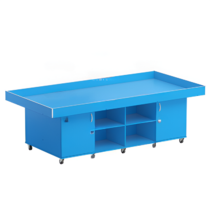 Стол для робототехники с дверками (синий) - «globural.ru» - Междуреченск