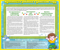 Стенд "Адаптация ребенка в детском саду" - «globural.ru» - Междуреченск