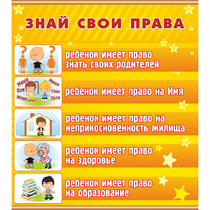 Стенд "Знай свои права" - «globural.ru» - Междуреченск