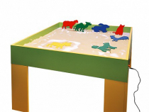 Электрифицированный световой стол "Песочница" с комплектом шаблонов для рисования - «globural.ru» - Междуреченск