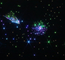 Фиброоптический ковер “Млечный путь” напольный 300 точек 200х100 - «globural.ru» - Междуреченск