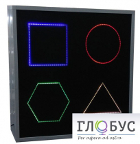 Интерактивная панель «Цветные фигуры-4» (вариант 3) - «globural.ru» - Междуреченск