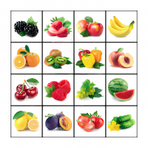 Тематическое поле-маршрутизатор «Фрукты и овощи» для мини-робота - «globural.ru» - Междуреченск