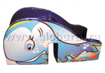 Горка "Кит" для сухого бассейна - «globural.ru» - Междуреченск