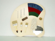 Тактильная панель "Тело гусеницы" (кисточки) - «globural.ru» - Междуреченск