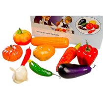 Набор муляжей овощей 10 штук - «globural.ru» - Междуреченск