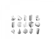 Комплект гипсовых моделей геометрических тел  - «globural.ru» - Междуреченск