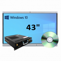 Интерактивная панель 43" (встроенный ПК, Win10) - «globural.ru» - Междуреченск