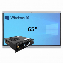 Интерактивная панель 65" (встроенный ПК Win10, Intel i5) - «globural.ru» - Междуреченск