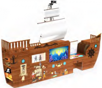 Интерактивный комплекс «Пиратский Корабль» - «globural.ru» - Междуреченск