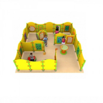 Квадратное игровое ограждение - «globural.ru» - Междуреченск