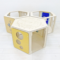 Модульные игровые домики «Сотикум» (3 модуля) - «globural.ru» - Междуреченск