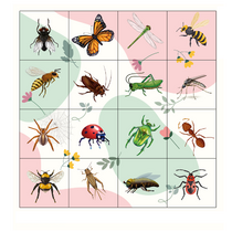 Коврик для логобота Пчелка "Насекомые и пауки" - «globural.ru» - Междуреченск