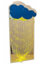 Зеркальное панно с фибероптическими нитями и Облаком - «globural.ru» - Междуреченск