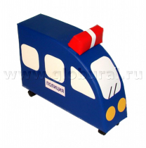 Напольная мягкая игрушка «Полиция»  каталка - «globural.ru» - Междуреченск