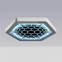 Потолочная светодиодная панель с витражом - «globural.ru» - Междуреченск