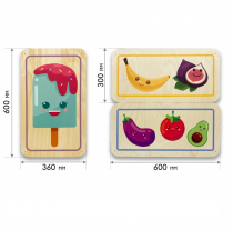 Набор стеновых панелей «Милая еда - Радуга вкуса» - «globural.ru» - Междуреченск