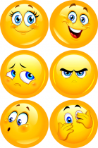 Набор эмоций "Смайлики" - «globural.ru» - Междуреченск