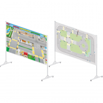 Магнитный стенд двусторонний "Азбука дорожного движения ПДД" - «globural.ru» - Междуреченск
