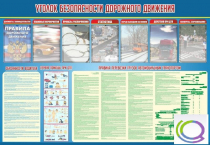 Стенд "Уголок безопасности дорожного движения" (вариант 4) - «globural.ru» - Междуреченск