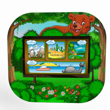 Профессиональный сенсорный настенный логопедический комплекс Мишка Logo 2 - «globural.ru» - Междуреченск