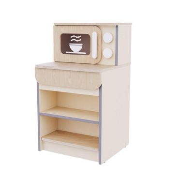 Модуль с микроволновкой из коллекции «НЕГА» (бежевый) - «globural.ru» - Междуреченск