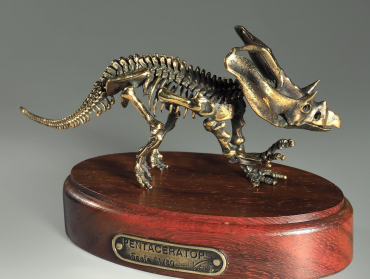 Модель скелета динозавра Pentaceratops - «globural.ru» - Междуреченск