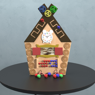 Бизиборд "Сказочный теремок" - «globural.ru» - Междуреченск