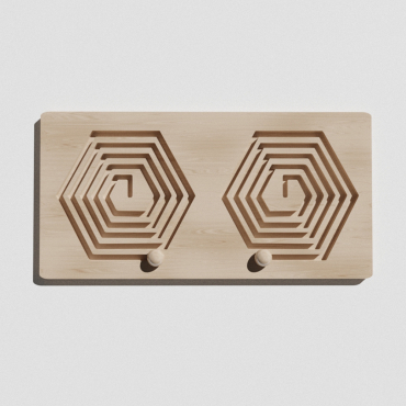 Такт-панель "Пятиугольный лабиринт №6" - «globural.ru» - Междуреченск